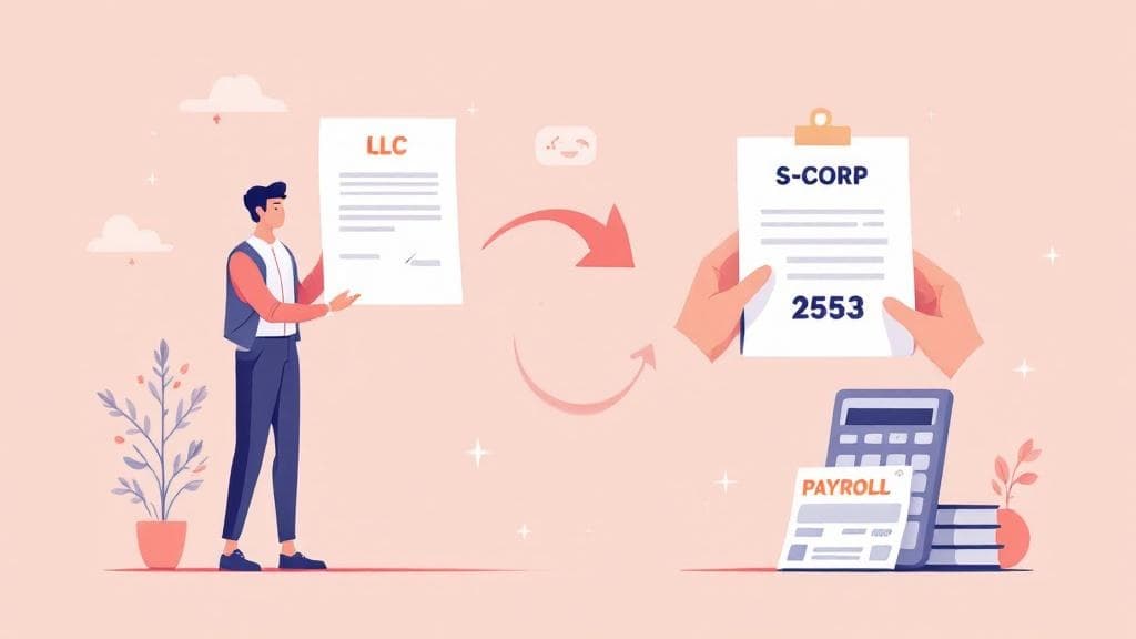 How to Convert an LLC to S-Corp in 2026: Form 2553, Tax Savings, and Step-by-Step Process