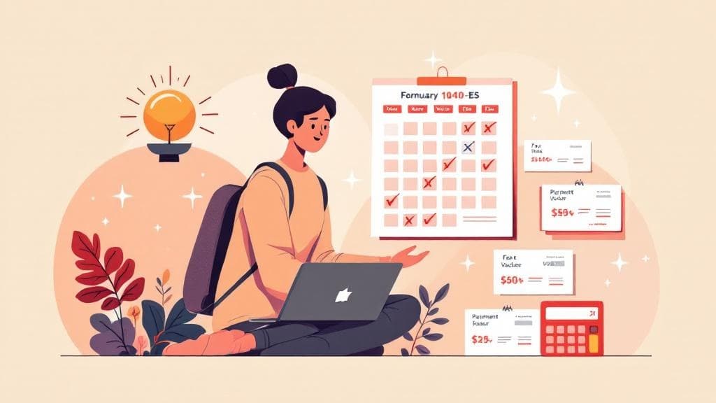 Form 1040-ES Instructions: How to Calculate and Pay Quarterly Estimated Taxes 2026