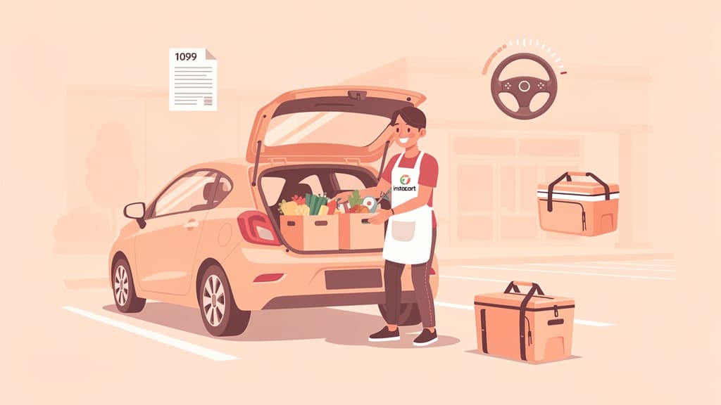 Instacart Shopper Taxes (2026): 1099 Filing and Deductions Guide