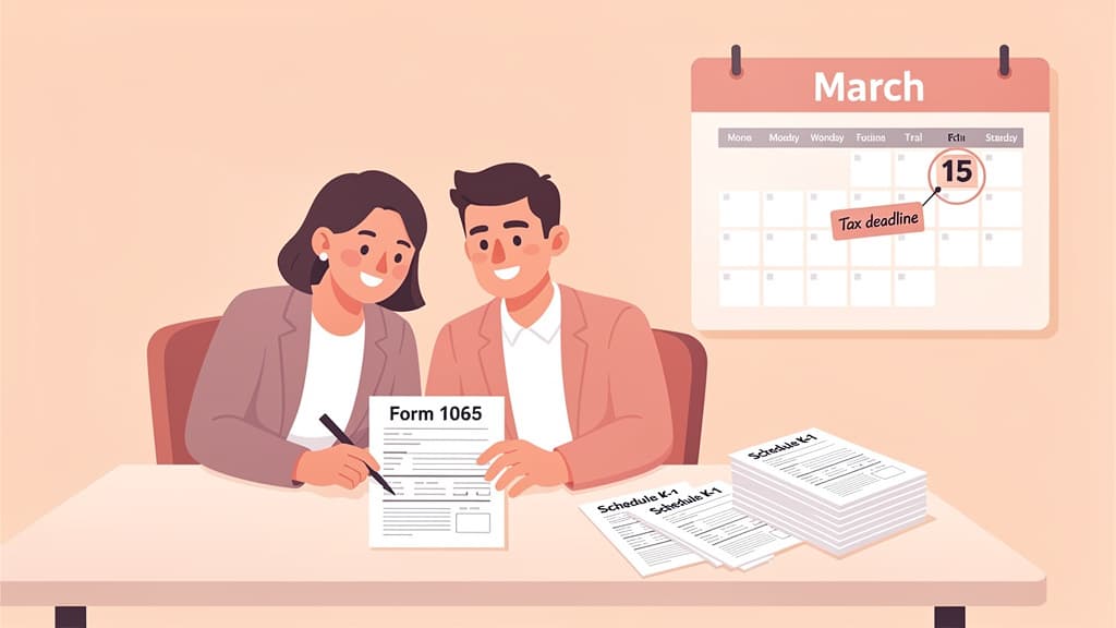 Partnership Tax Deadlines 2026: Form 1065, K-1s, and Every Due Date