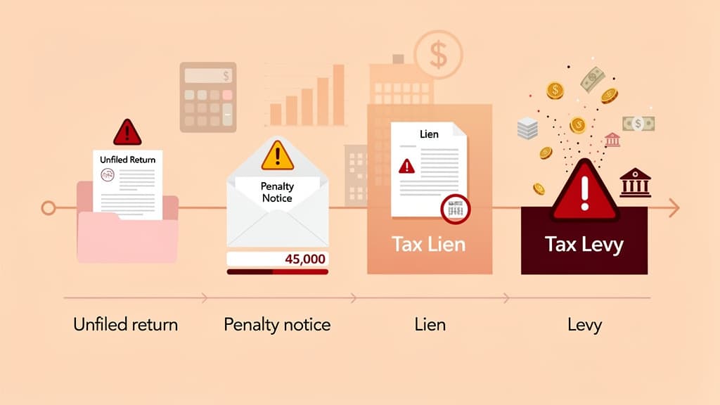 What Happens If You Don't File Taxes in 2026: Penalties, Consequences, and How to Fix It