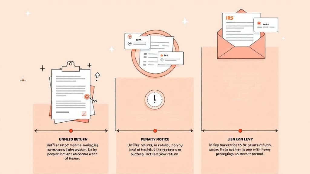 What Happens If You Don't File Taxes in 2026: Penalties, Consequences, and How to Fix It
