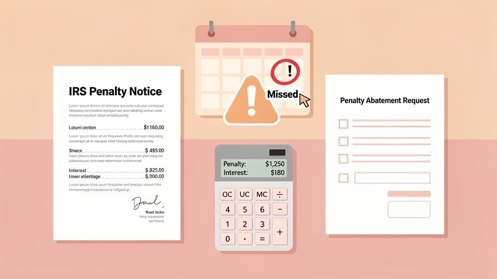 IRS Late Filing Penalties 2026: How Much You'll Pay and How to Reduce Them