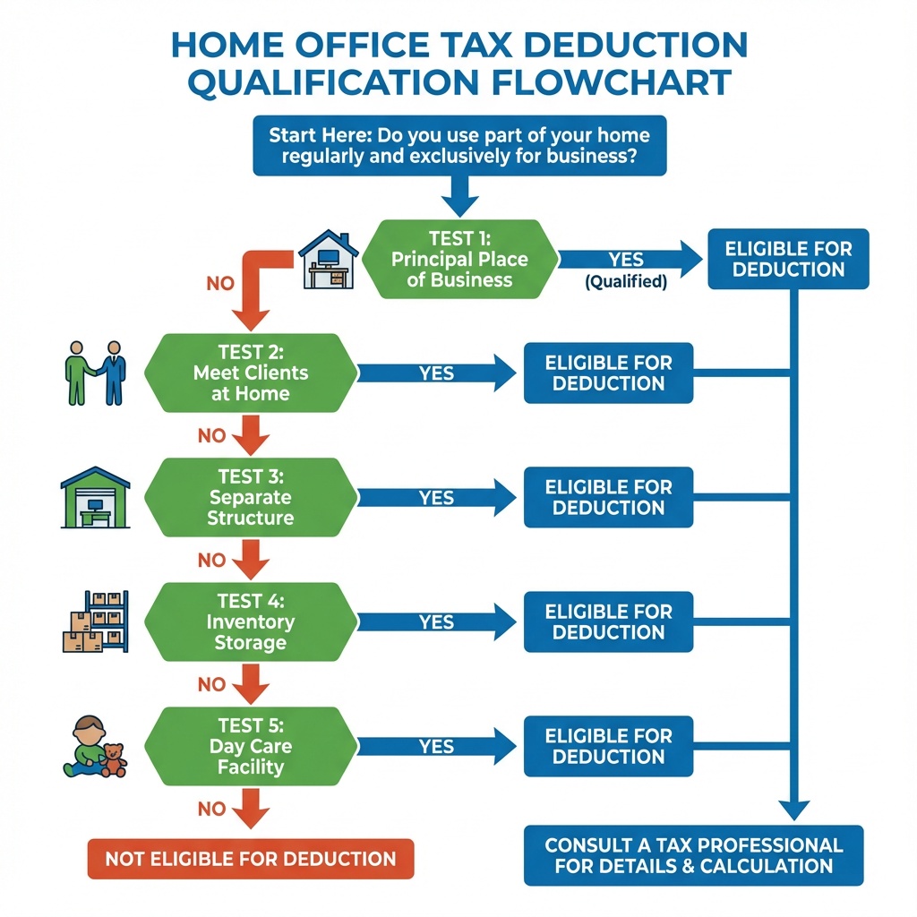 Home office qualification flowchart